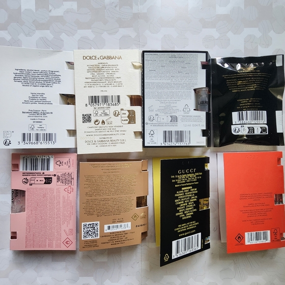 8 High-End Perfume Women Mini Trial Sample - Picture 2 of 2